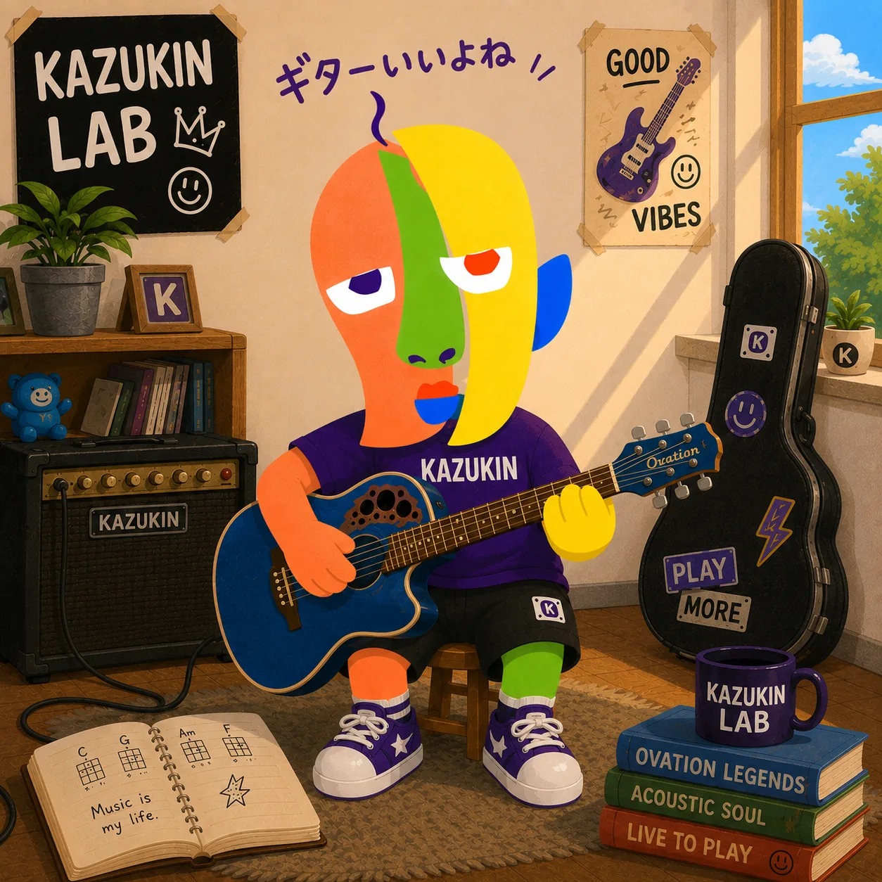 GUITARカテゴリのKAZUKIN