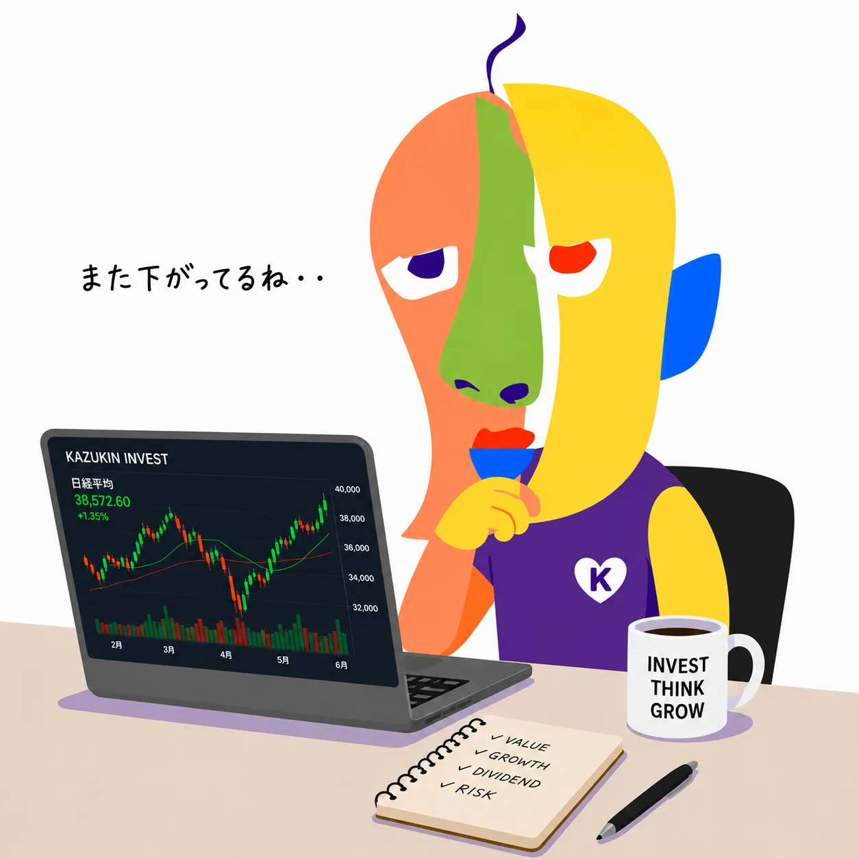 INVESTカテゴリのKAZUKIN