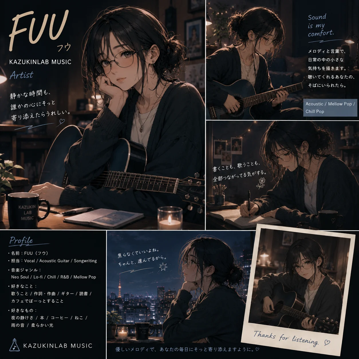 KAZUKINLAB MUSIC artist FUU